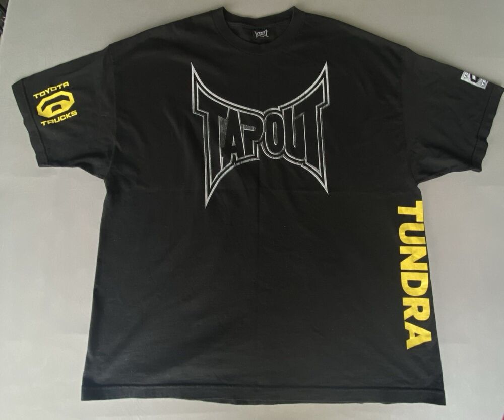 Tapout x Toyota Tundra Men’s 3XL Black Graphic T-Shirt Made in USA